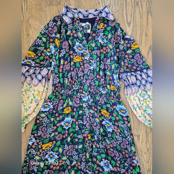 Maeve By Anthropologie Floral Boho Dress - Picture 4 of 4